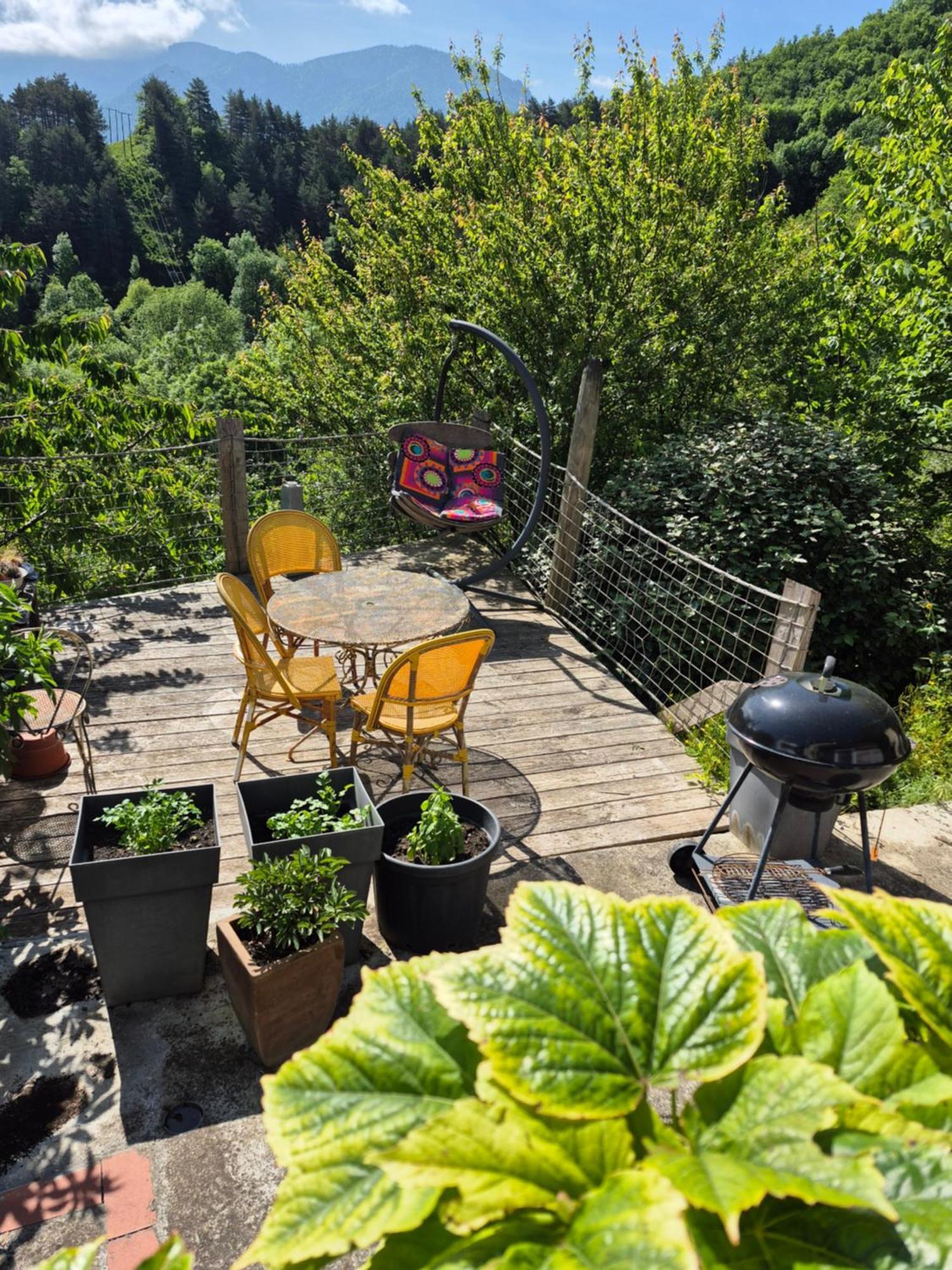 Grande Terrasse Avec Vue Entre Mediterranee Et Pays Cathare Cailla Εξωτερικό φωτογραφία